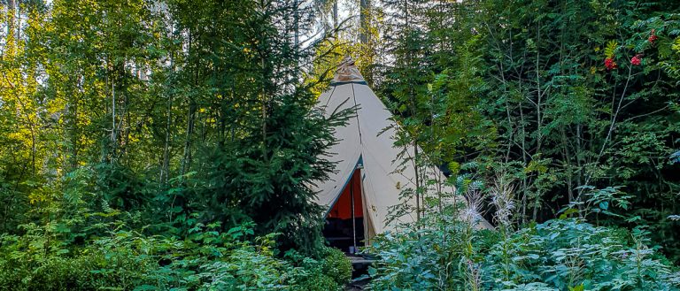 Familien Tipi Paul - besondere übernachtung mit kindern