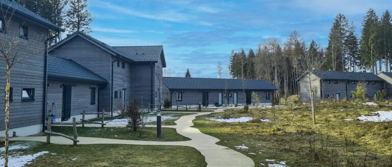 Häuser in den Center Parcs park Allgäu