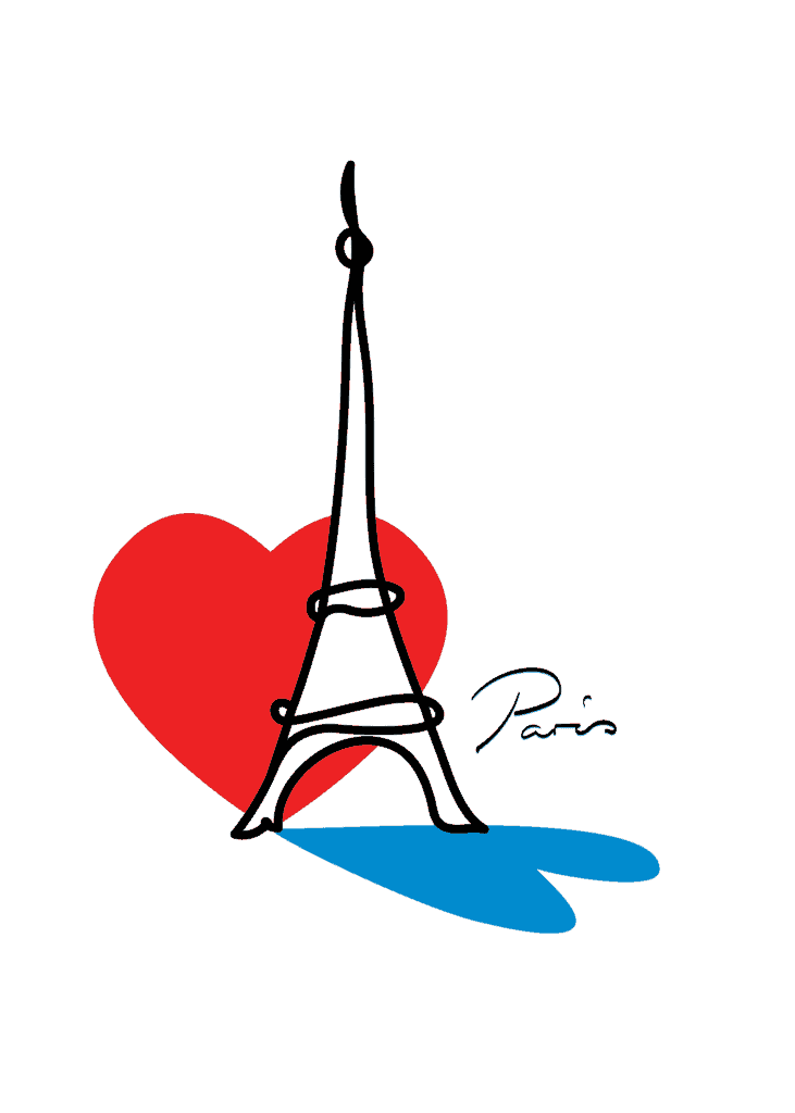 Inspiriert durch die Paris Reise ist dieses Poster entstanden.