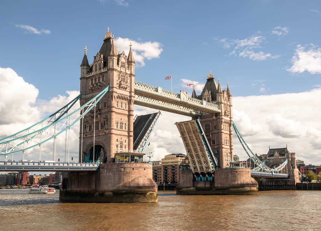 Highlight mit Kindern in London: Die Tower Bridge