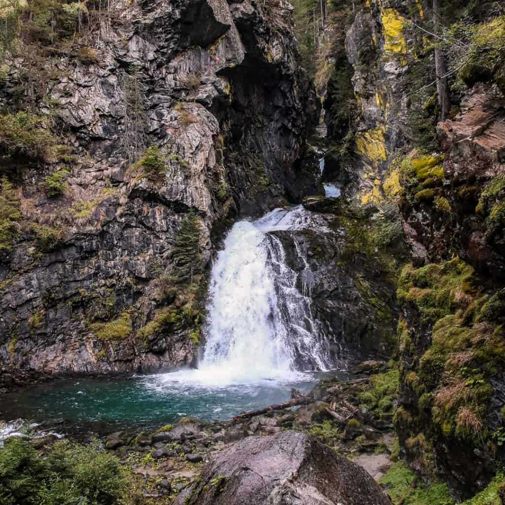 Familienhotel in Südtirol - Ausflug Wasserfall