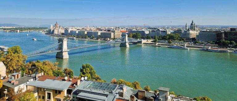 Blick auf Budapest von der Budapester Burg