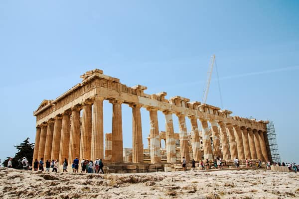 Must see in Athen mit Kindern: die Akropolis