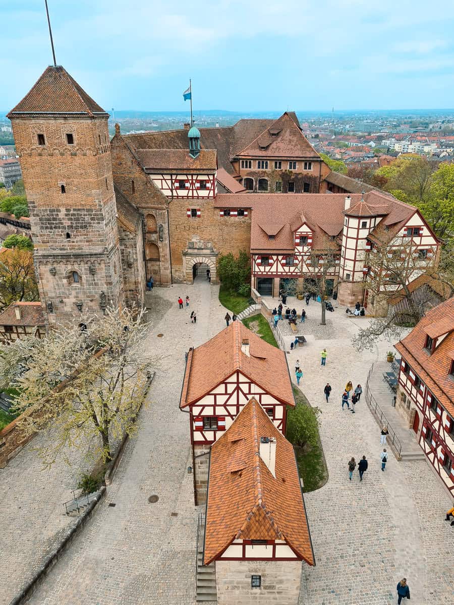 Highlight in Nürnberg mit Kindern: die Kaiserburg