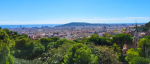 Blick über Barcelona