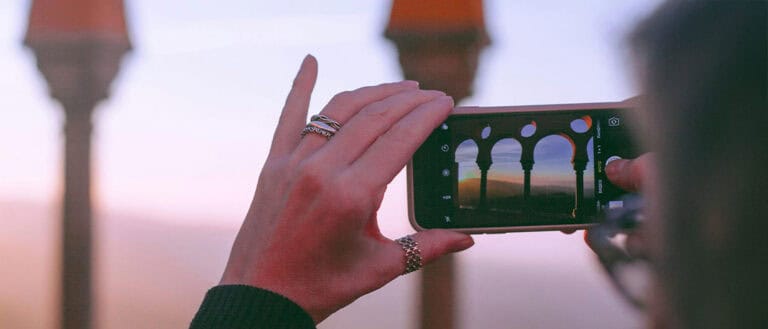 Reiseblogger fotografiert