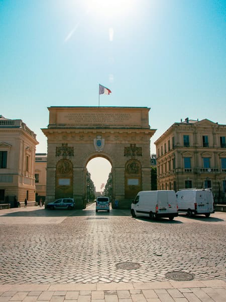 Triumphbogen in Montpellier