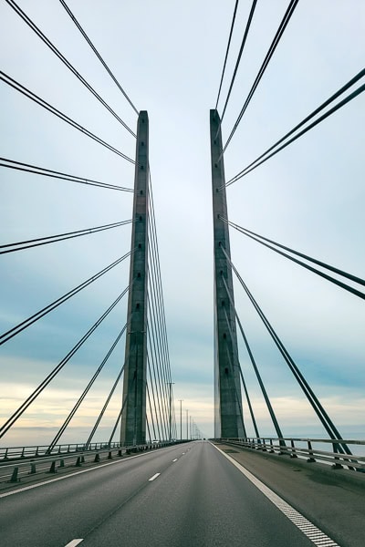 Östersundbrücke zwischen Kopenhagen und Malmö