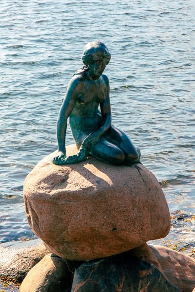 Die kleine Meerjungfrau in Kopenhagen