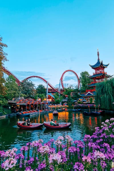 Freizeitpark Tivoli in Kopenhagen