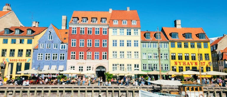 Nyhavn in Kopenhagen