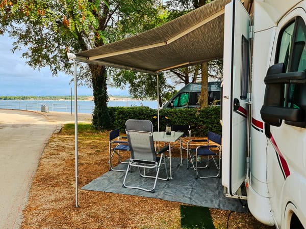 Camping mit Kindern am Meer
