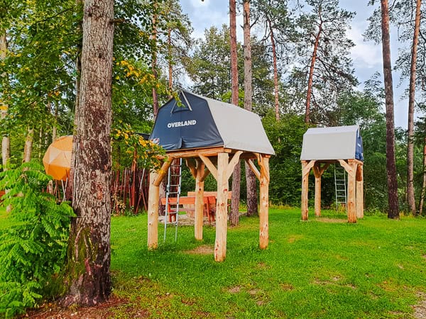 Glamping ist die Luxusvariante beim Campen mit Kindern 